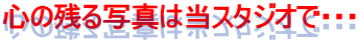 �S�̎c��ʐ^�͓��X�^�W�I�ŁE�E�E